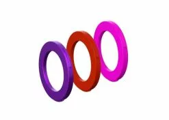 Magura Jarrusatulan Suojus - 6 Kpl - Violetti / Punainen / Pinkki