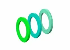 Magura Jarrusatulan Suojus - 6 Kpl - Neonvihreä / Sinivihreä / Mintun Vihreä