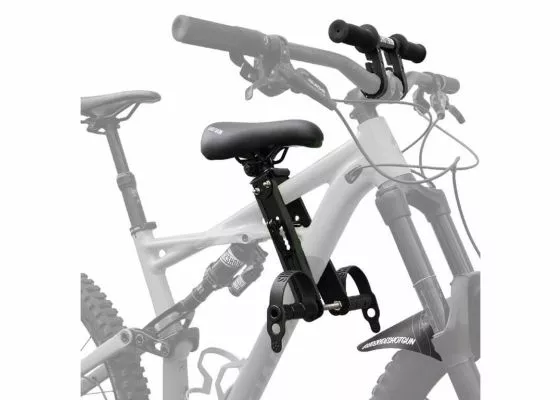 SHOTGUN Lastenistuin Lasten MTB-istuimen Ja Ohjaustangon Yhdistelmä MUSTA 2-5 Vuotiaille MTB