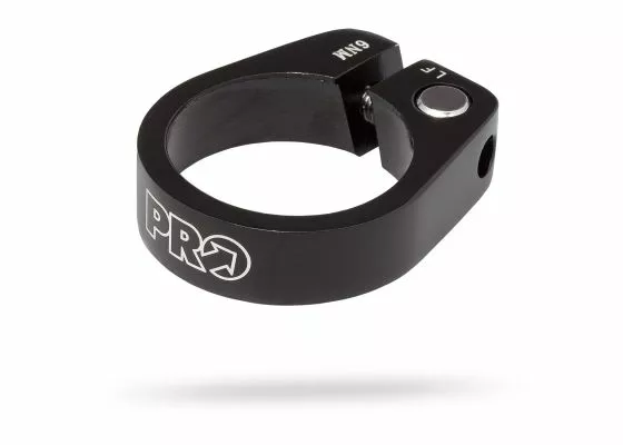 PRO Satulatolpan Panta 31,8mm, Musta Alumiini