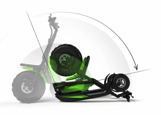 Skick Sähköpotkukelkka 1000W - Image 11