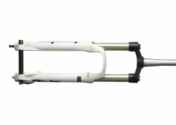 SR Suntour DUROLUX TAD Ilmajoustohaarukka SF10 26" 120-160mm Valkoinen